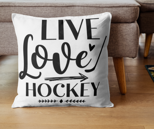 Live Love Hockey Pillowcase