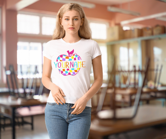 Teacher Apple with your Name