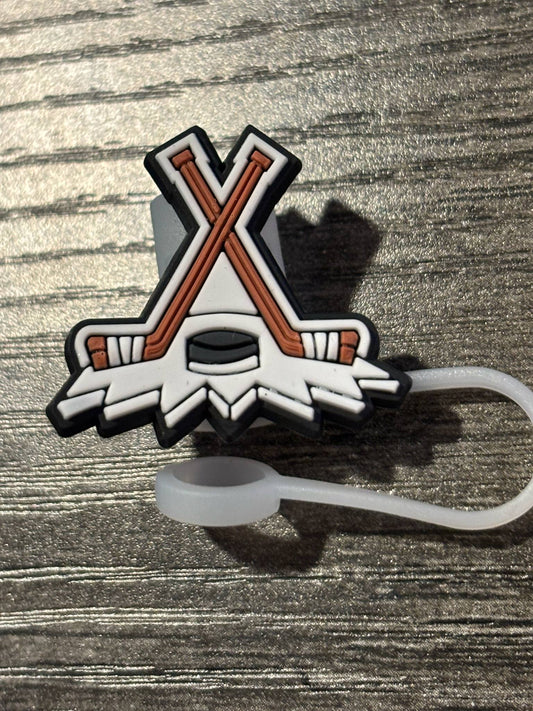 Hockey Stick Straw Topper