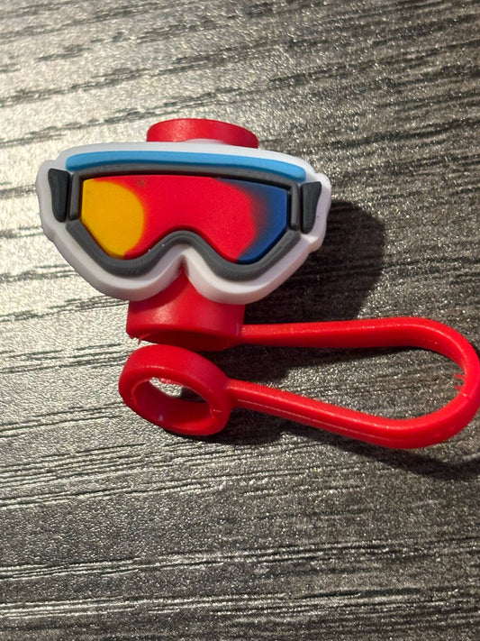 Ski Mask Straw Topper
