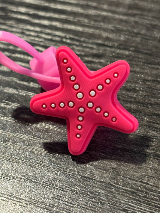 Starfish Straw Topper
