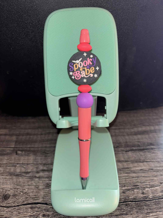 Spooky Babe Round Pen