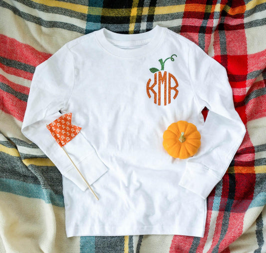 Little pumpkin monogram