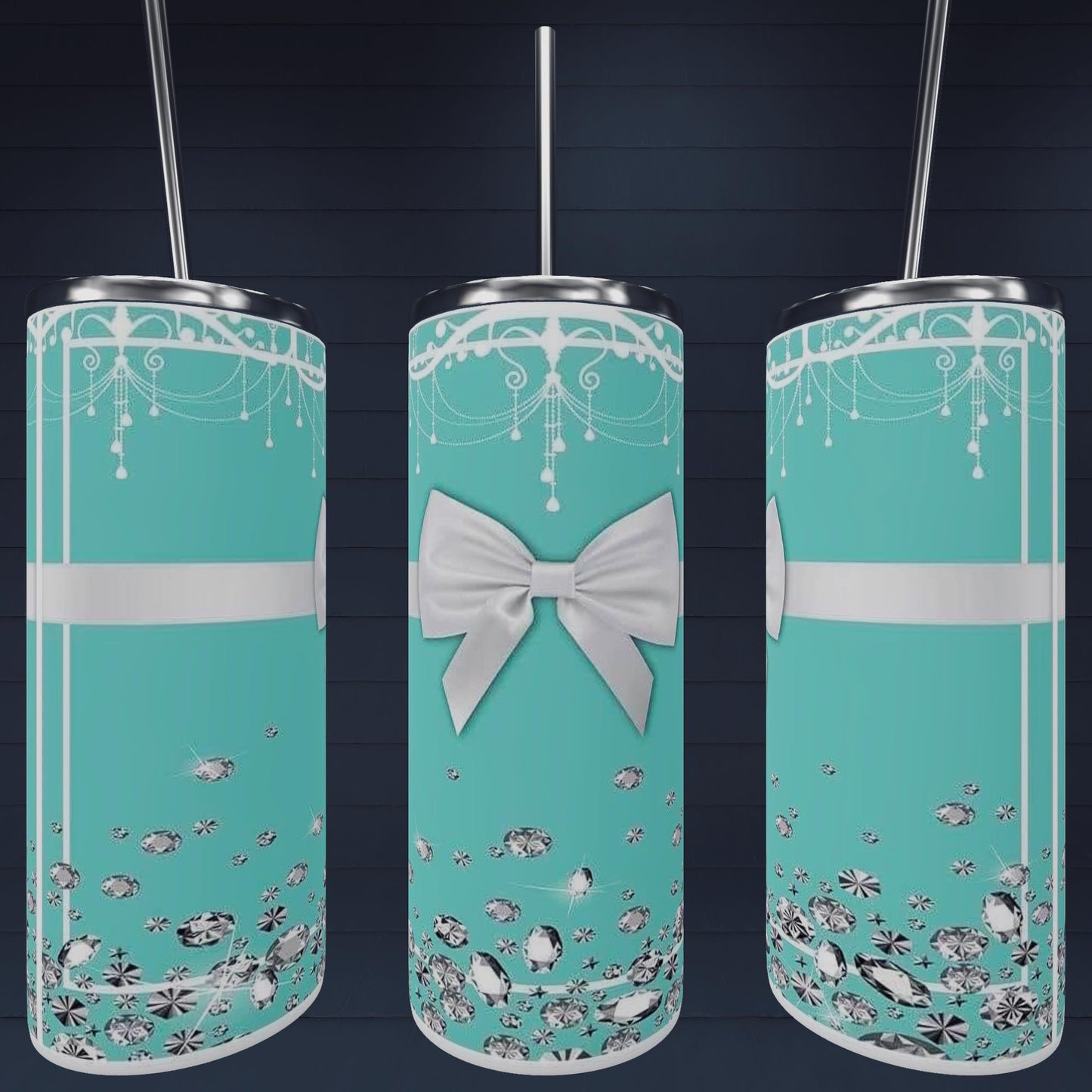 Bling Bow Tumbler