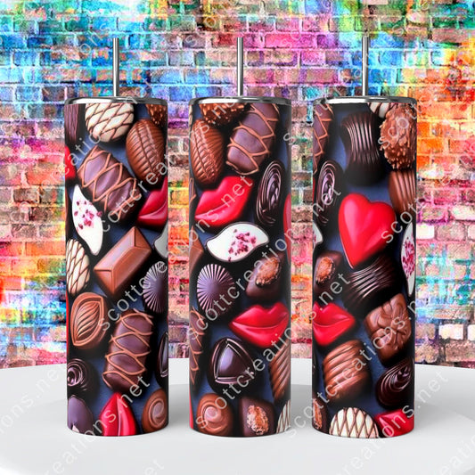 Valentines Candy Tumbler
