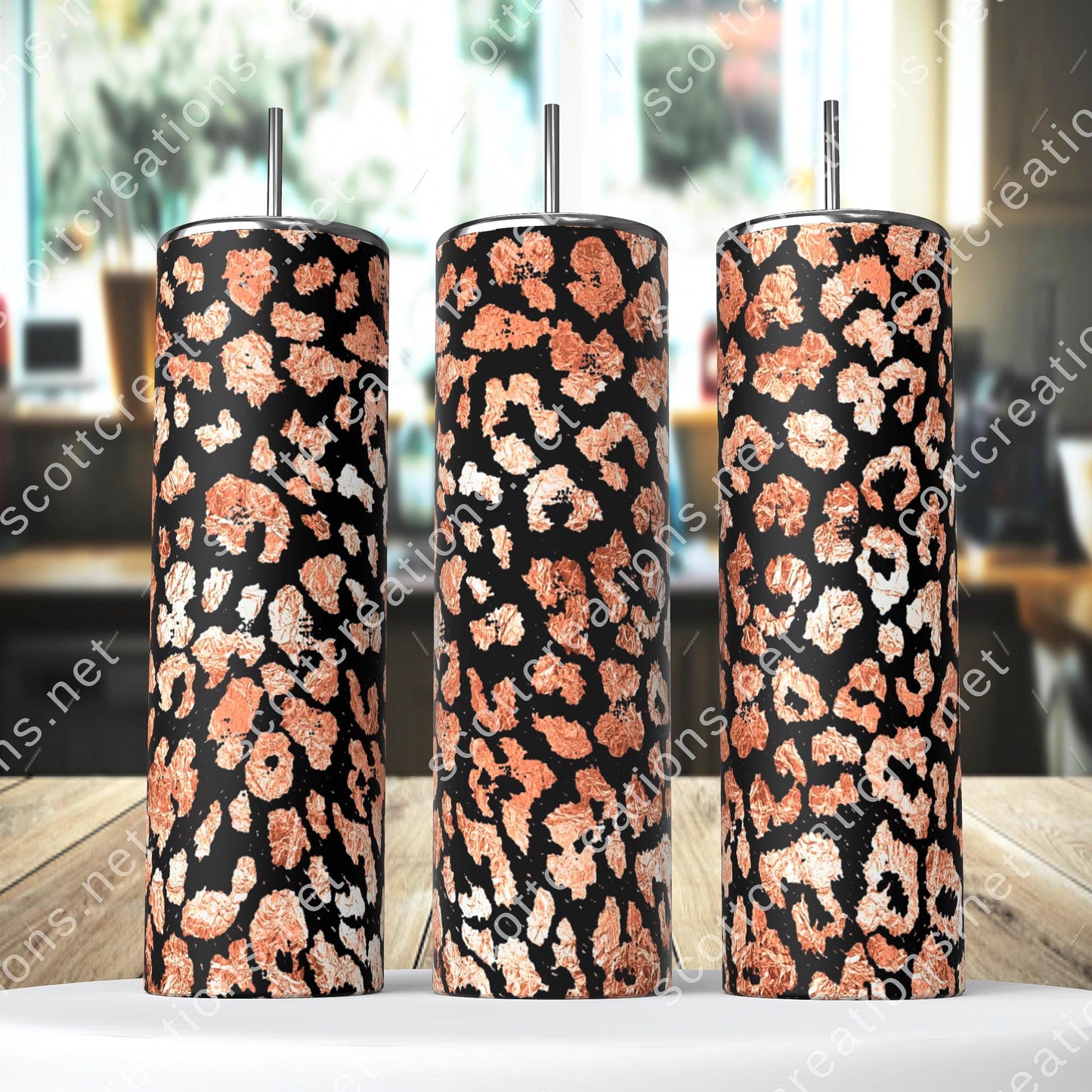 Leopard Print Tumbler
