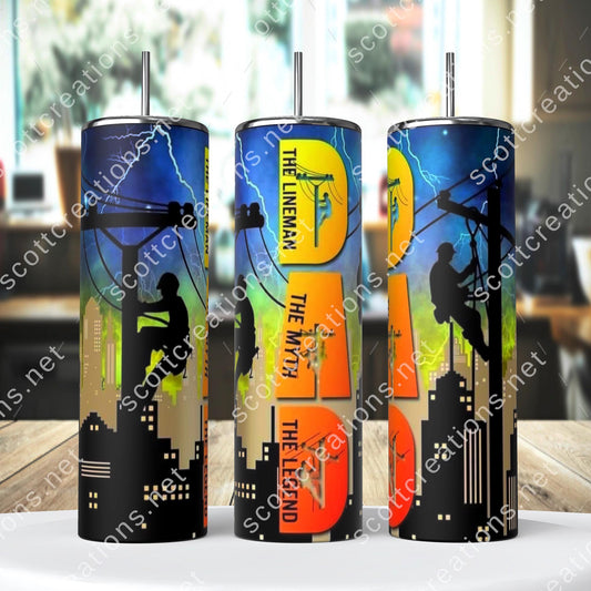 Lineman Tumbler