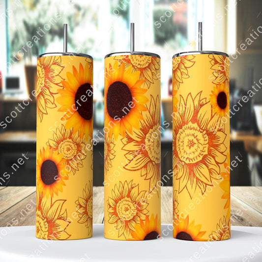 Sunflower Tumbler