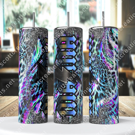 Mama Black Bolt Tumbler