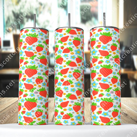 Strawberry Tumbler