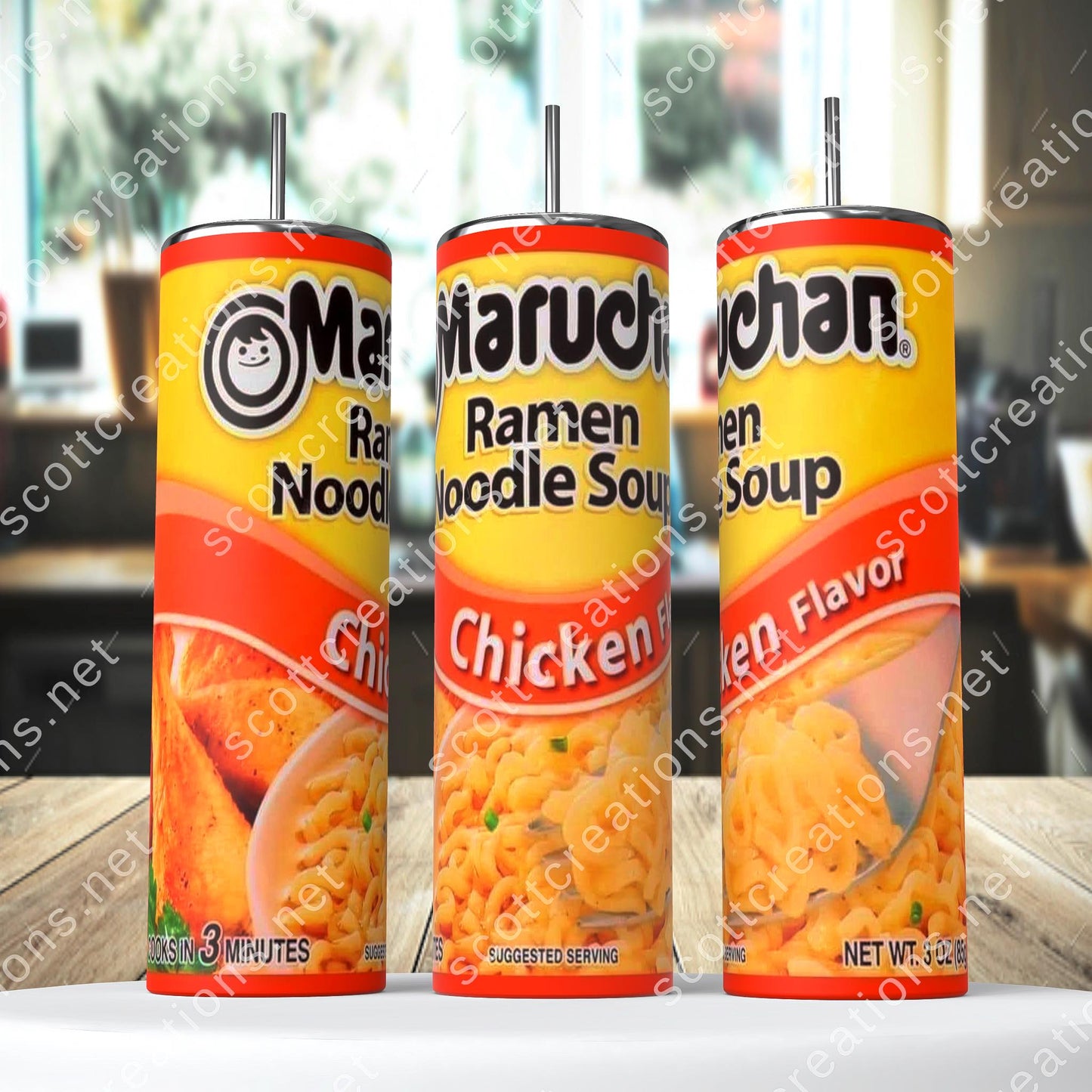 Ramen Noodles Tumbler