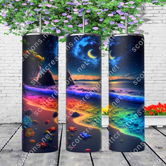Glow Beach Tumbler