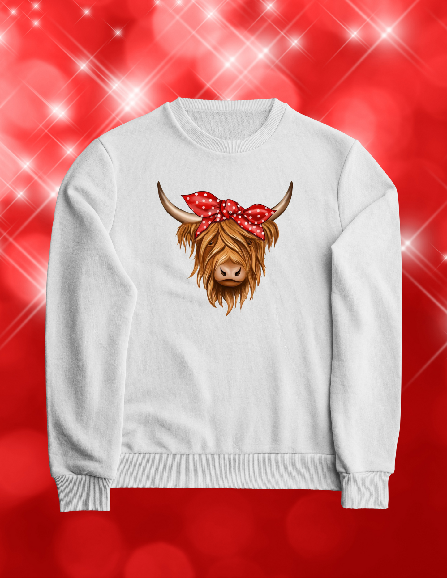 Highland Cow Bow
