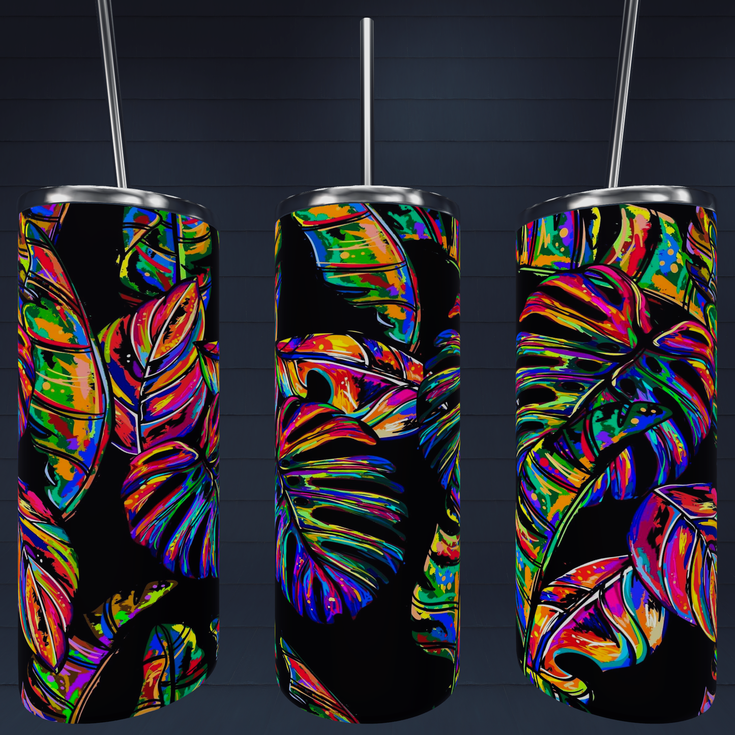 Bright Leaf Tumbler