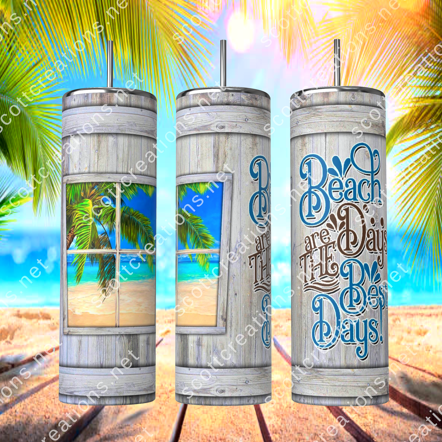 Beach Days Tumbler