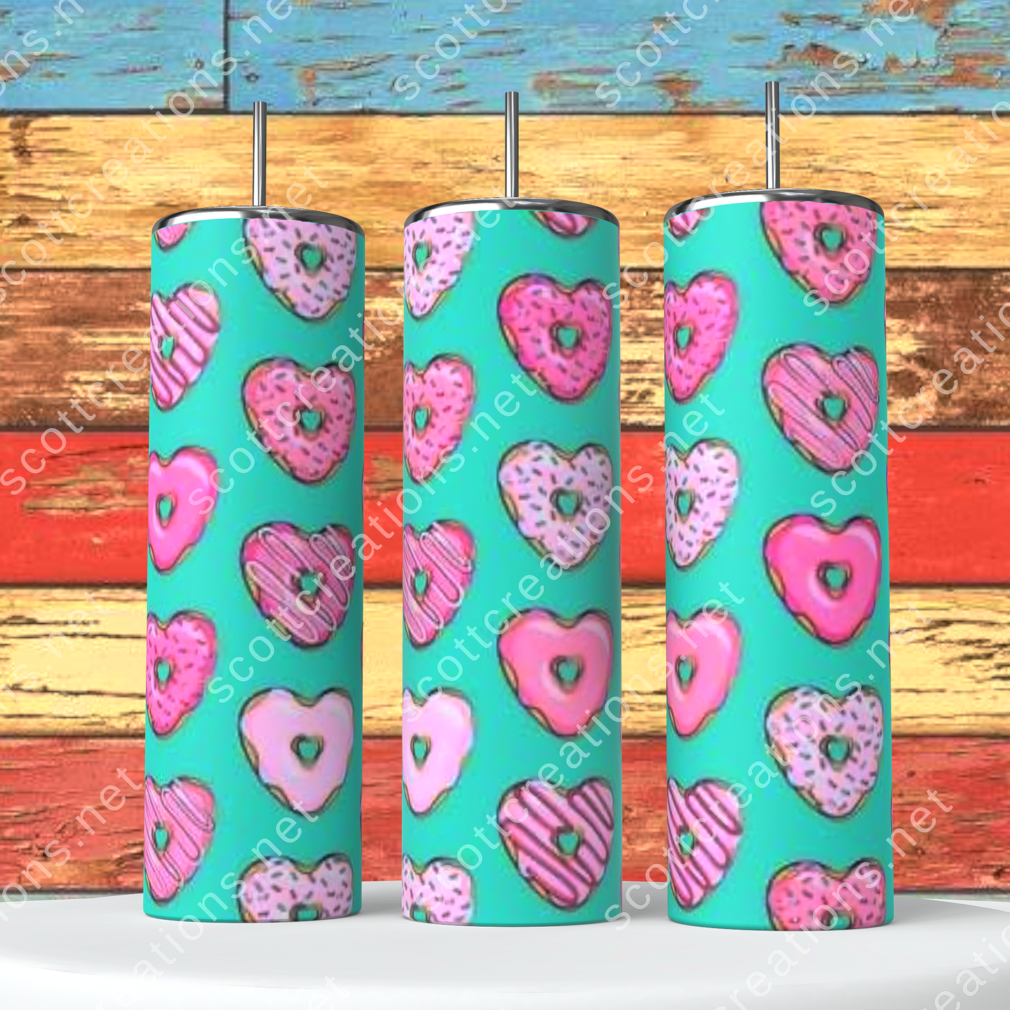 Doughnut Heart Tumbler