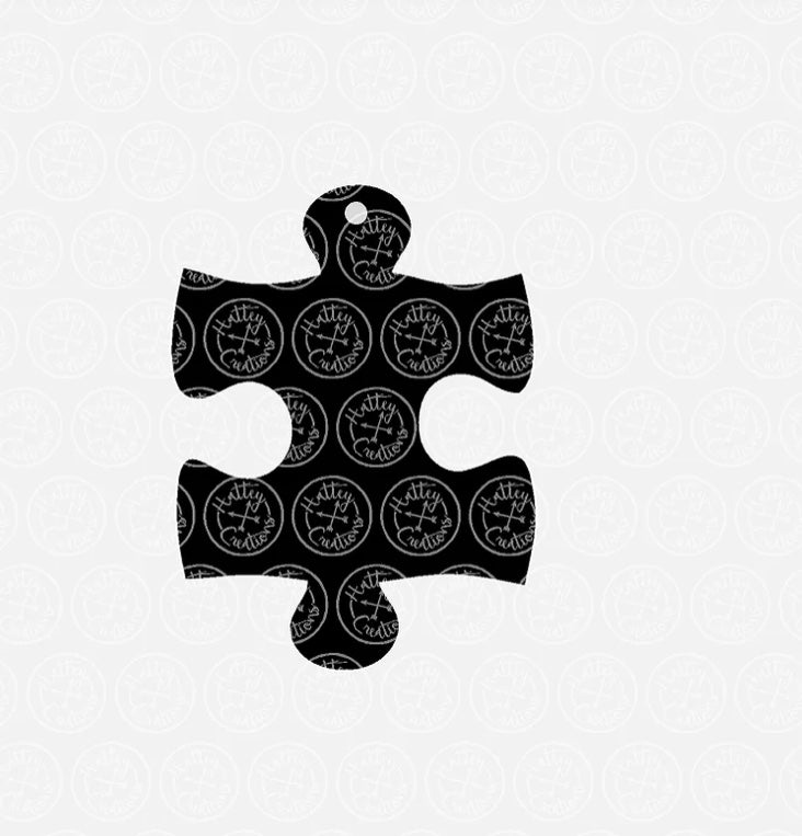Puzzle Keychain