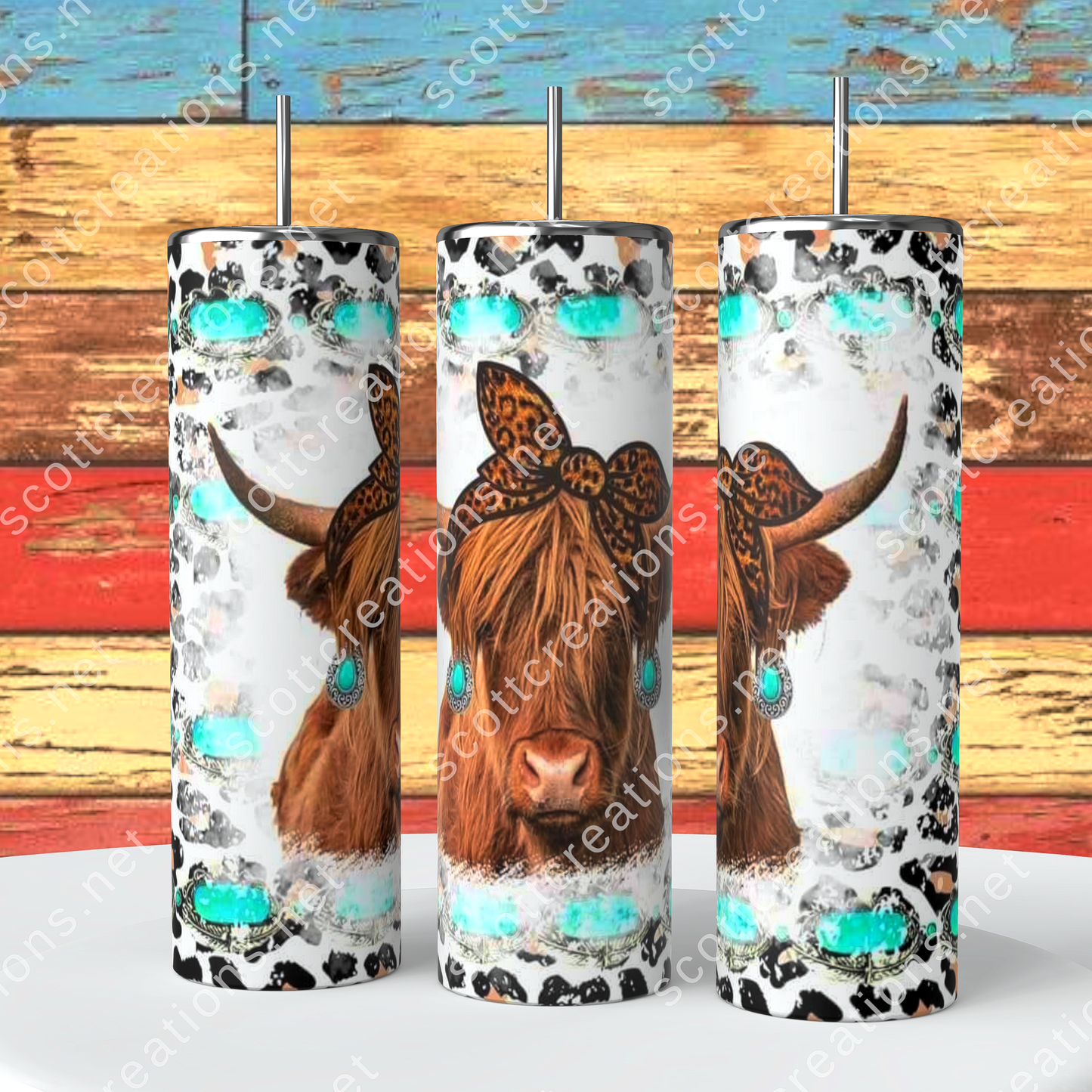 Cute Highland Cow Tumbler